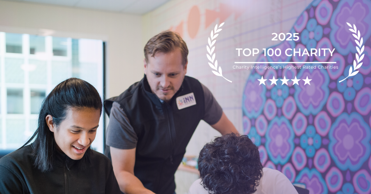 Two Years in a Row: Inn from the Cold is a Five-Star Top 100 Charity!